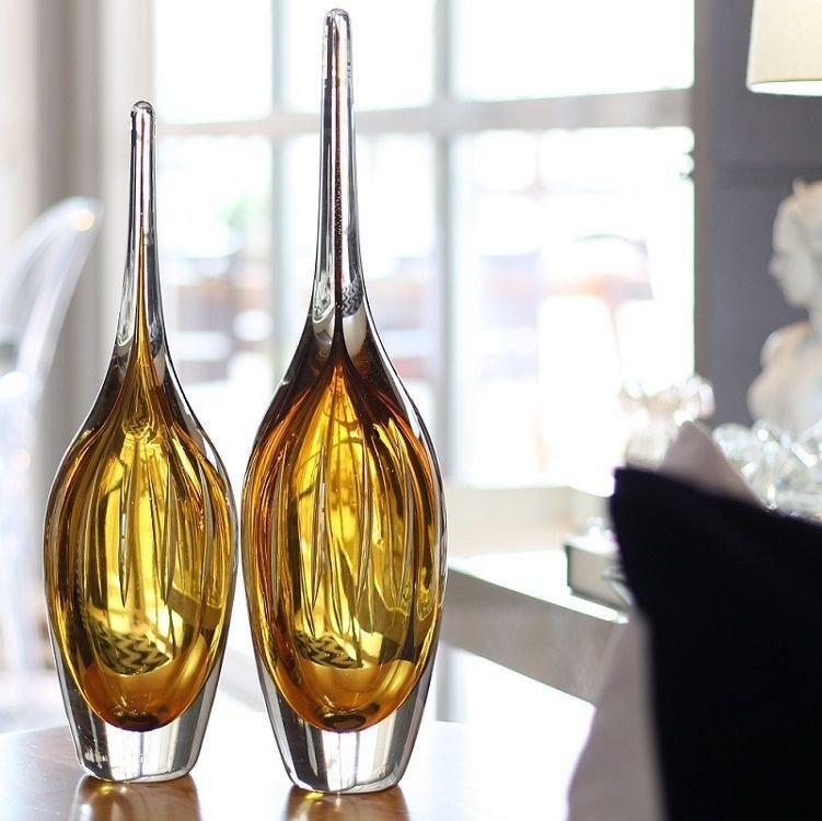 par de gotas em cristal murano pigneto m e g ambar 20875296 1 20181210150731