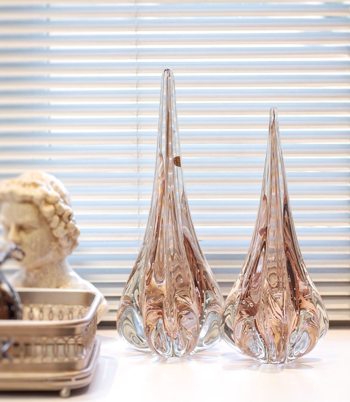 par de gotas em cristal de murano fenix m g garnet 20875874 2 20181210150734