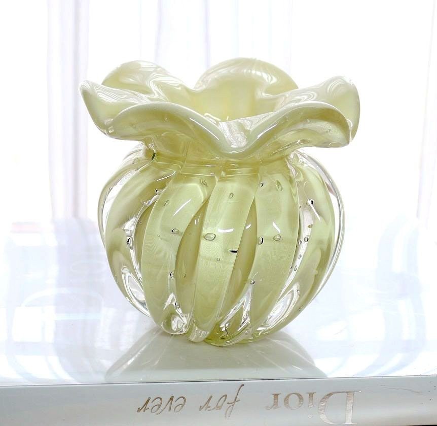 vaso de cristal murano trouxinha torcello pp topazio 20875322 2 20181210150641