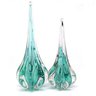 par de gotas em cristal de murano fenix m g esmeralda 20875286 1 20181210150731
