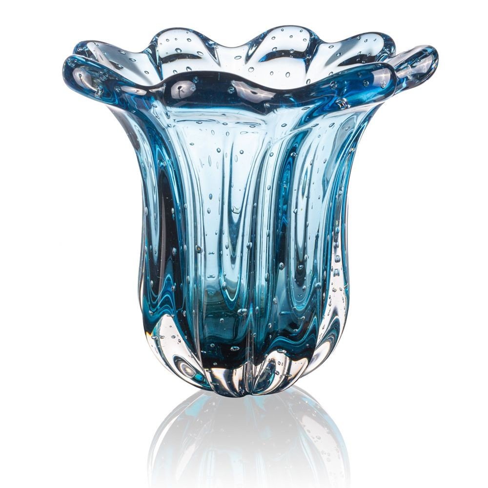 vaso decorativo de murano everest p na cor aquamarine 20815050 2 20190808173811