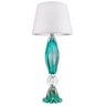 abajur de murano nilo verde esmeralda