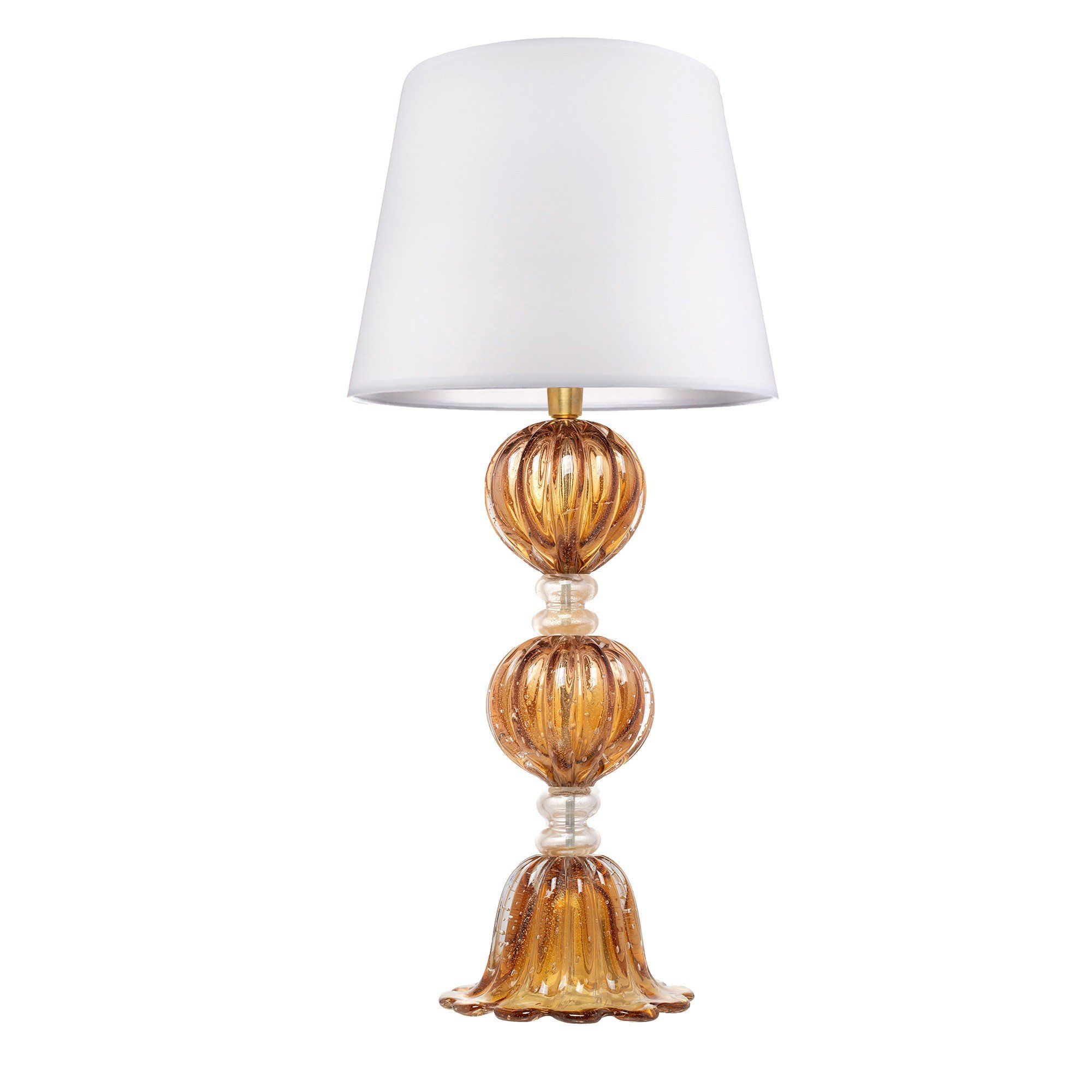 abajur murano galli c ouro varsovia fendi