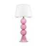C261 RC Abajur Murano Palles Rosa Chiclete Sottile Casa