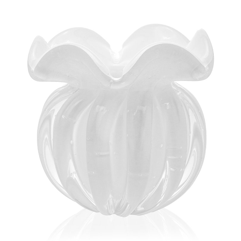 8424pp 36 qp vaso murano trouxinha torcello quartzo perola still