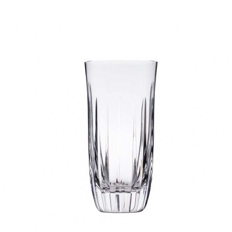 256602 Copo de Cristal Lapidado Long Drink Transparente Sottile Casajpg