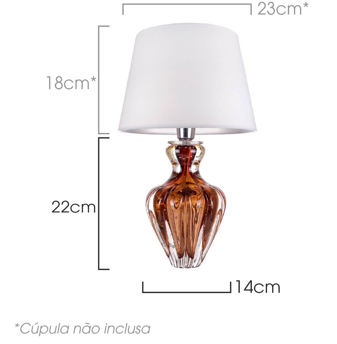 abajur chatelet garnet