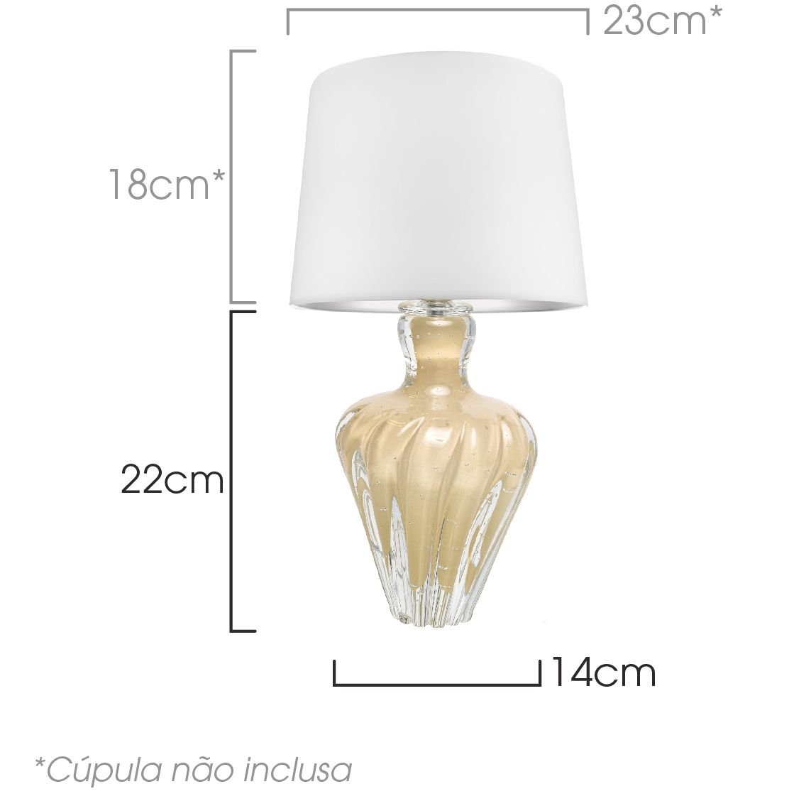 abajur murano 8715 36 ch