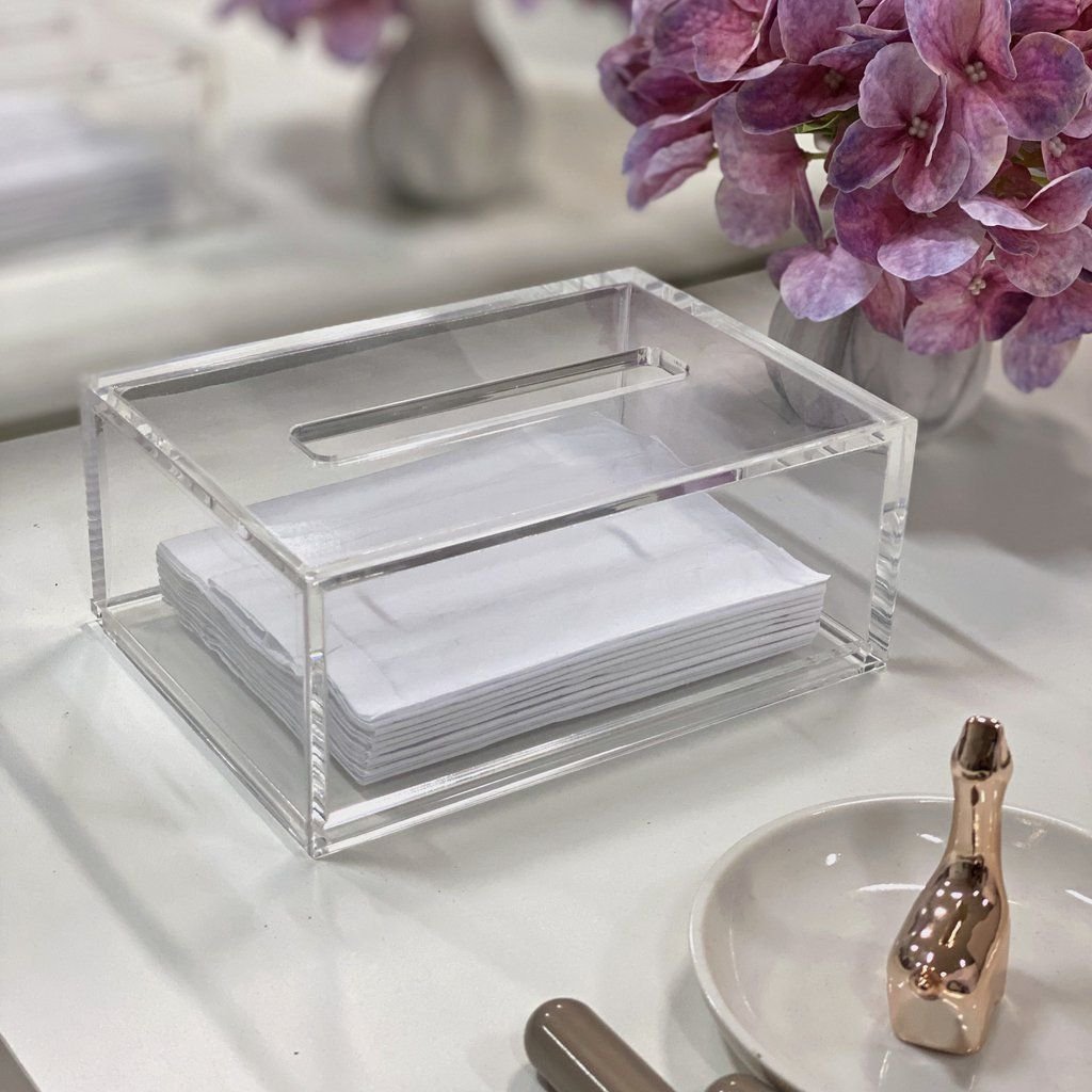 ptl1318 porta lenco acrilico transparente ambientada