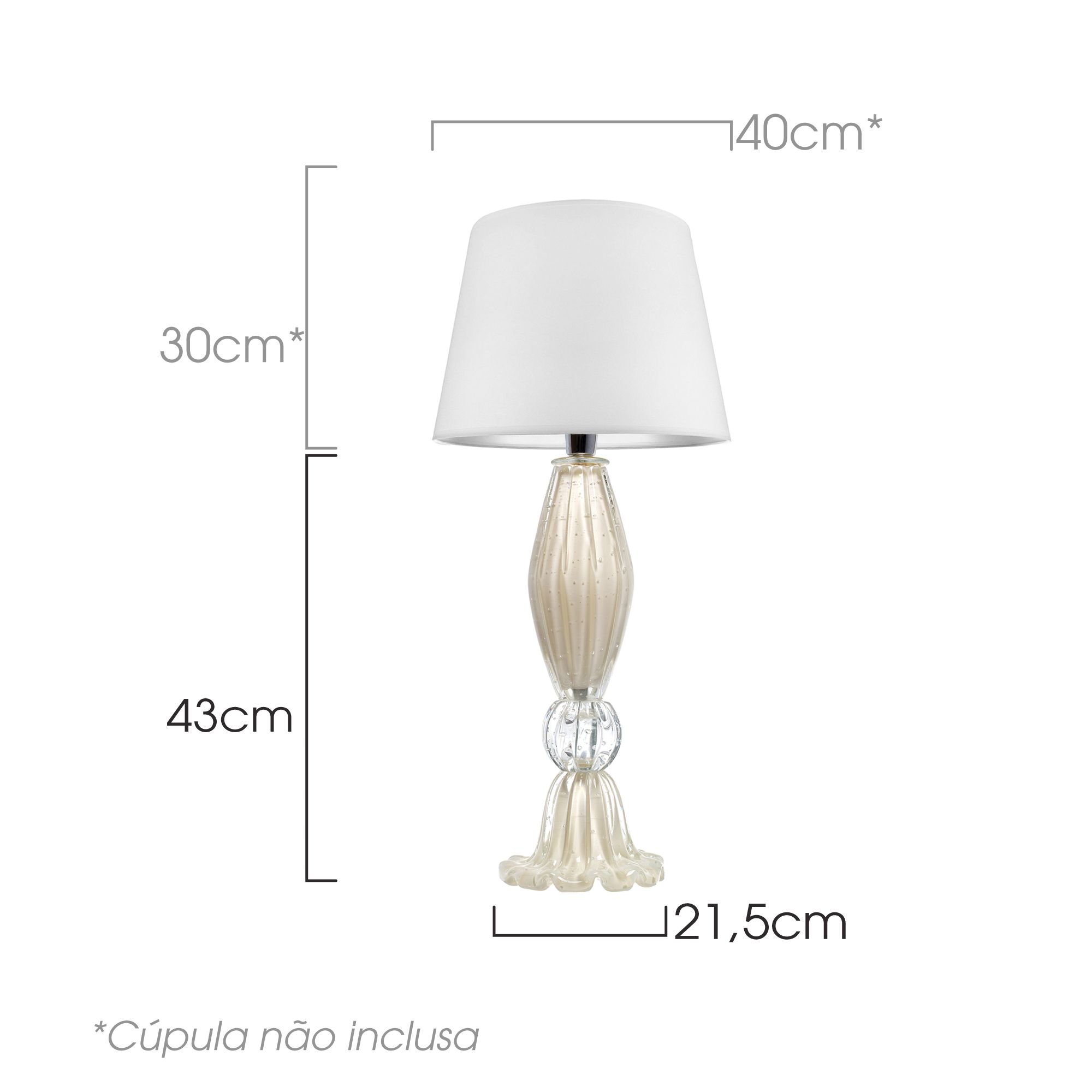 nilo p 8716p 36 tz regua abajur