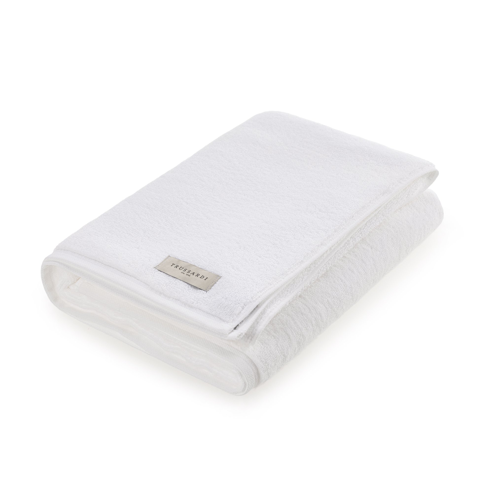 2022 trussardi banho sartoria toalha banho branco ecommerce still