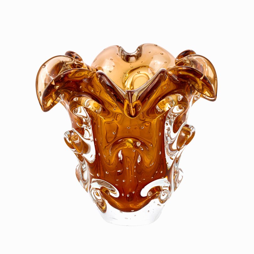 Vaso de Murano - Sotis - Garnet - Cristal