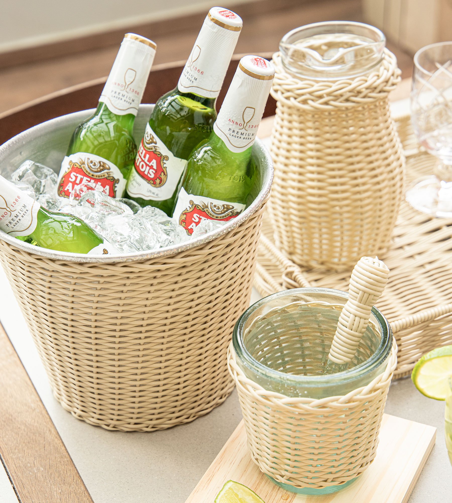 Balde Vime - Camurça