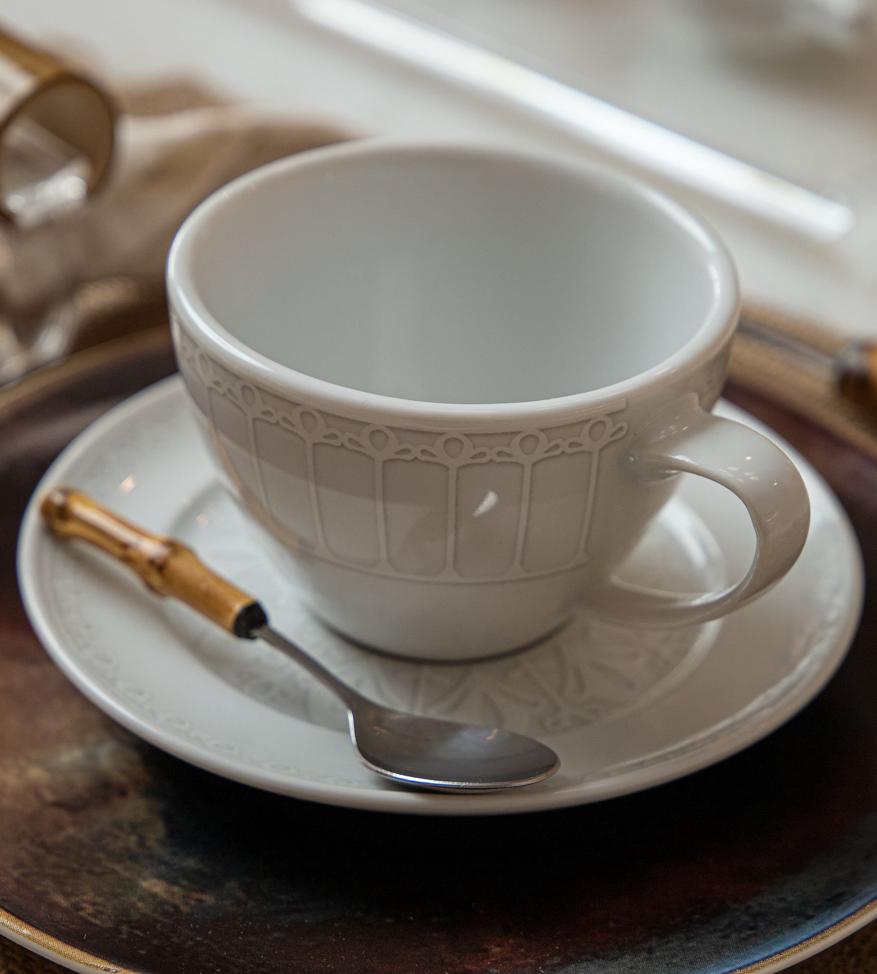 Jogo 6 xícaras c/ pires Palace