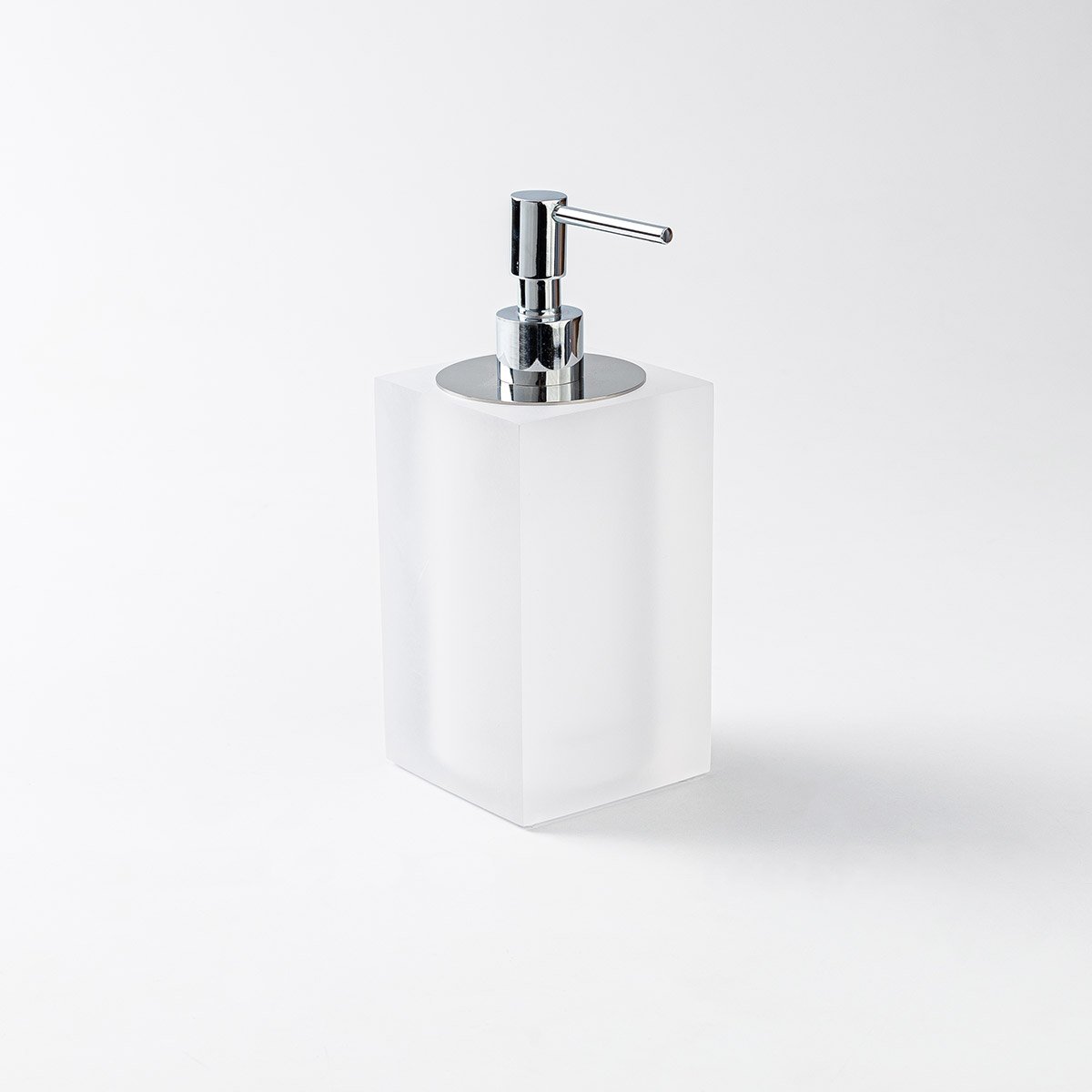 05 conjunto banheiro 4 pcs linea sottile cristal fosco cromado