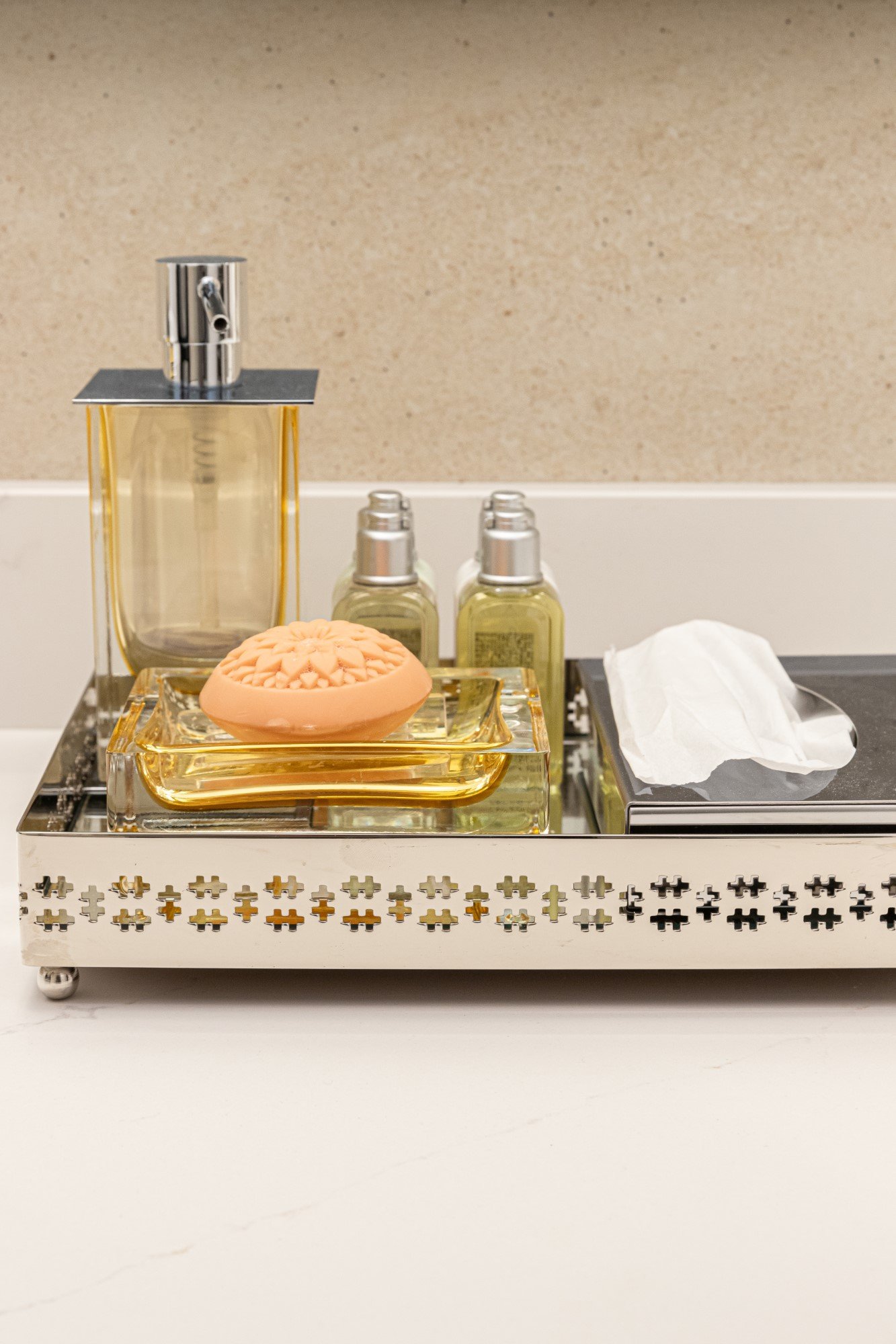 bandeja retangular mirror cross media st james prata sottile