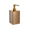 saboneteira liquida resina champagne gold