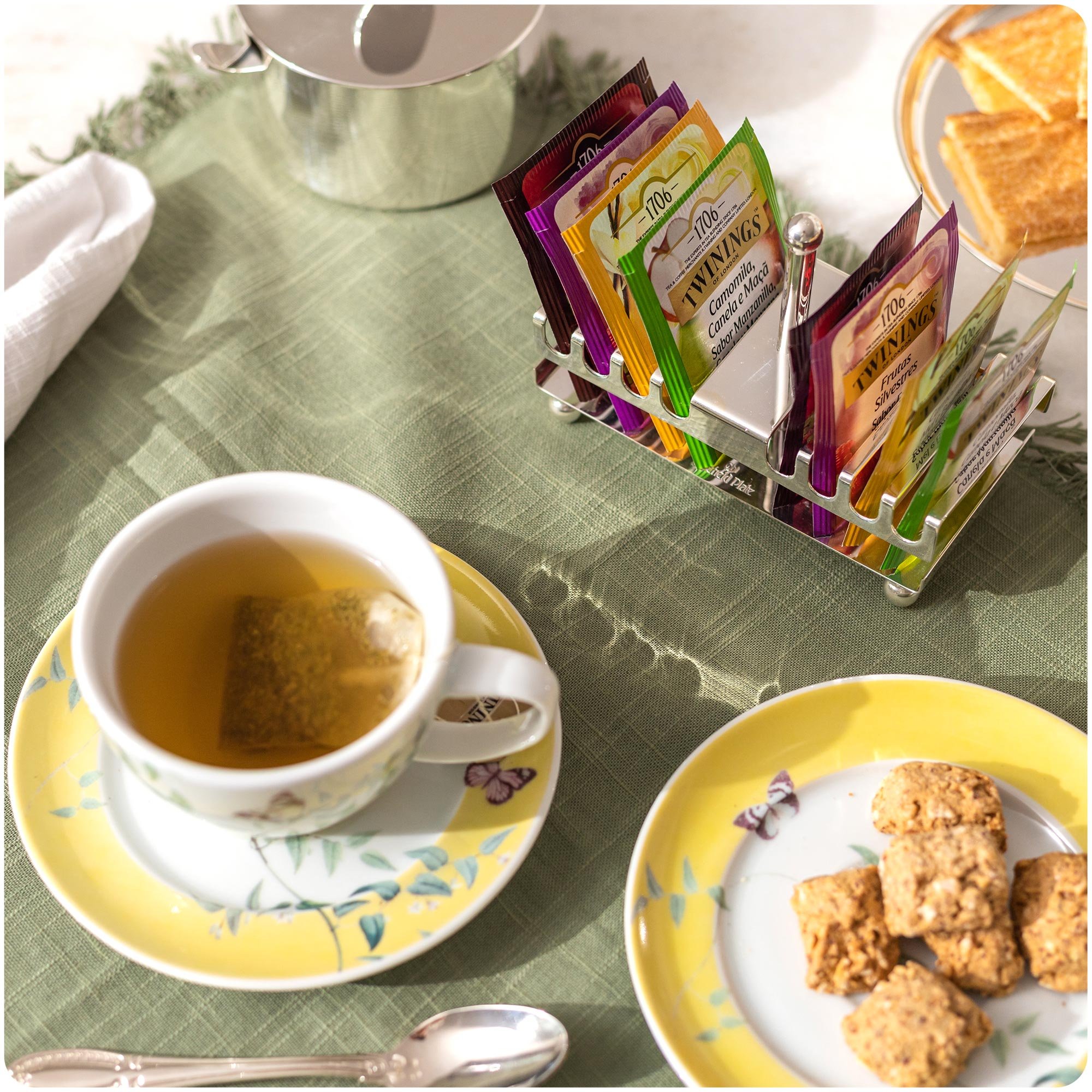 porta cha acucar prata shefield plate 3