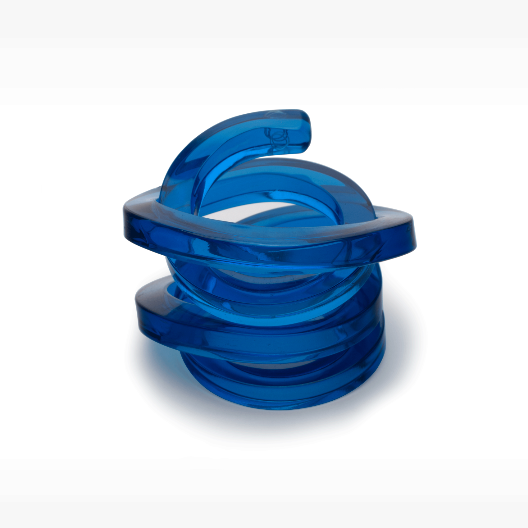 anel guardanapo reflex blue color line onom 01 sottile casa still