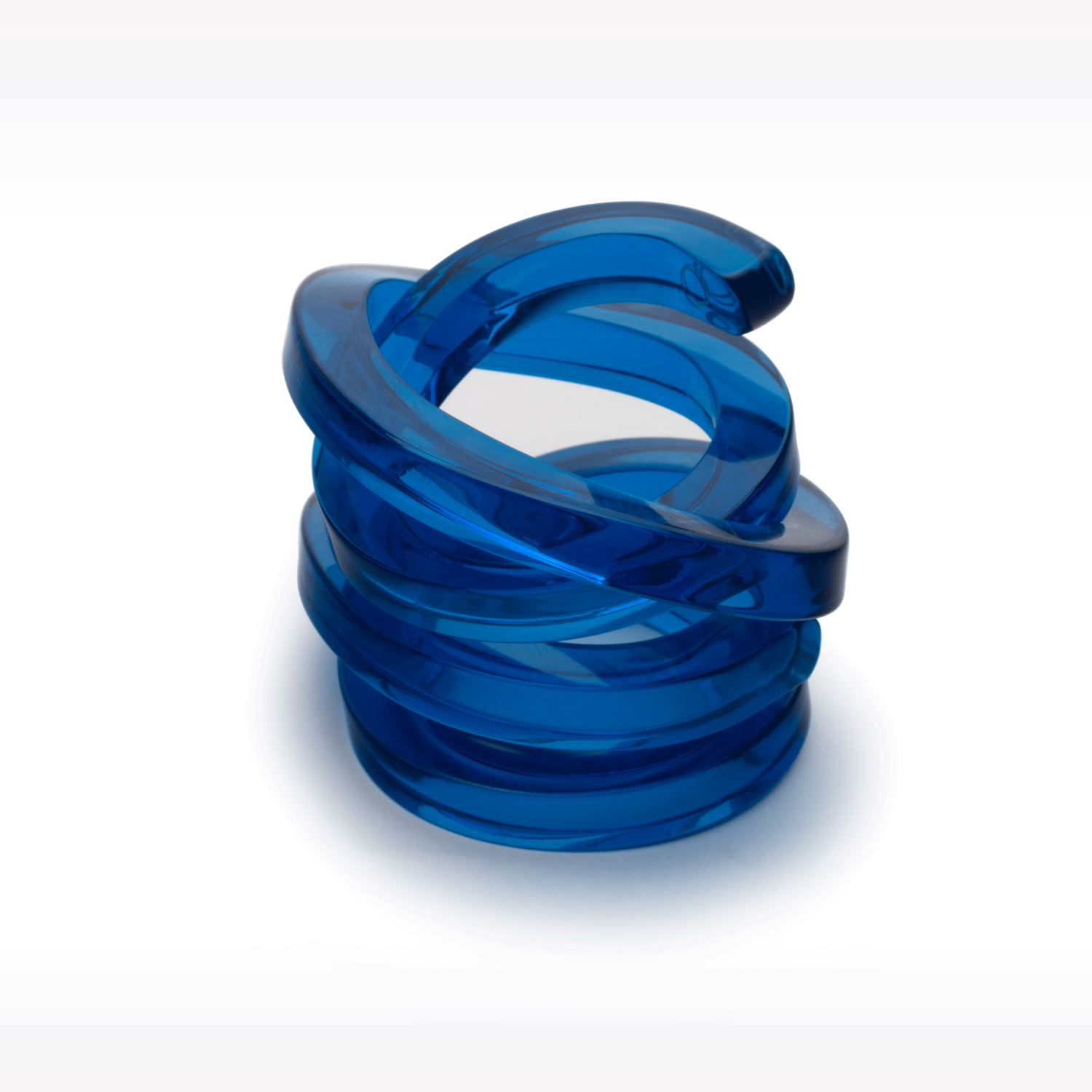 anel guardanapo reflex blue color line onom 02 sottile casa still