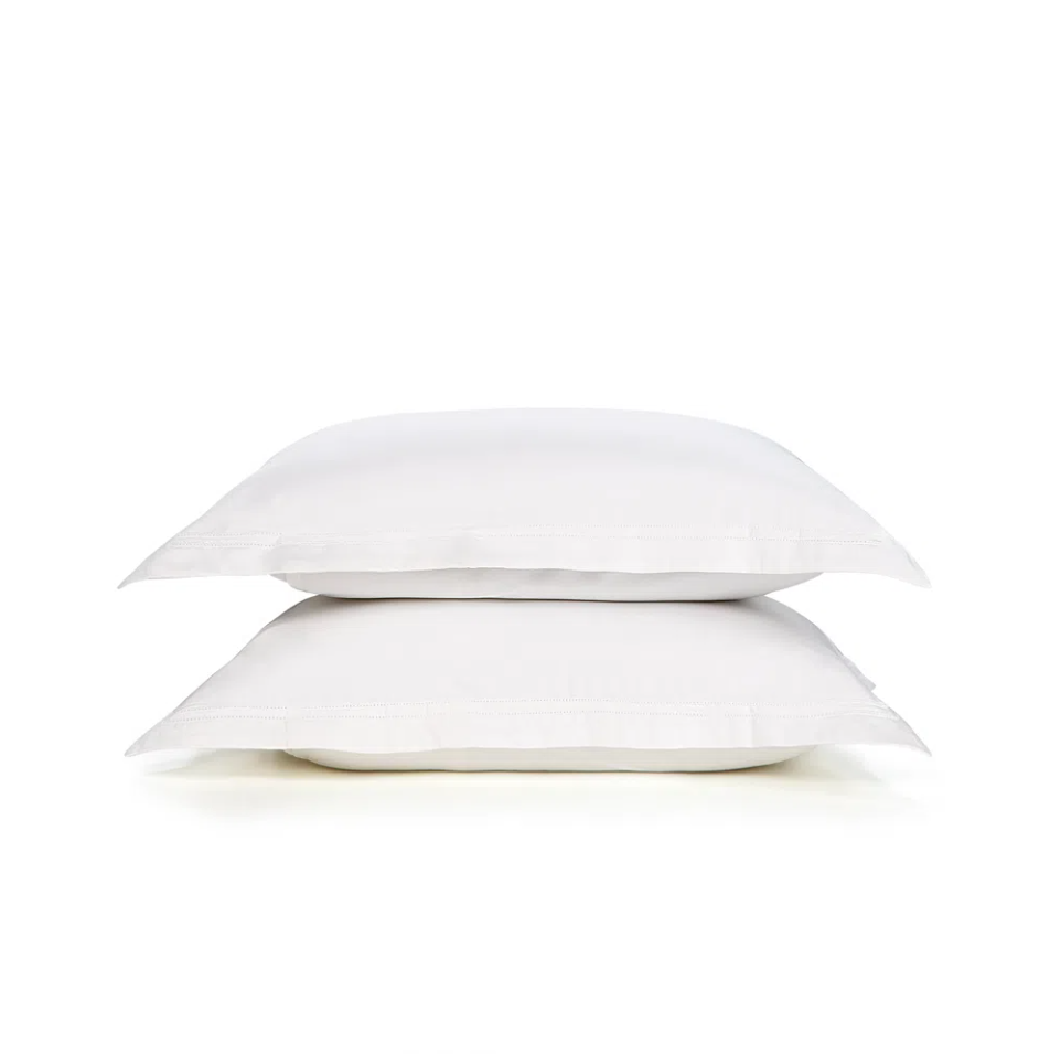 01 jogo 2 fronhas trussardi 300 fios cetim galieno 50x70cm branco