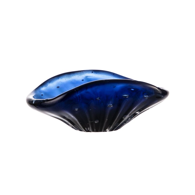 porta cartao murano lhader nightly blue p still sottile casa