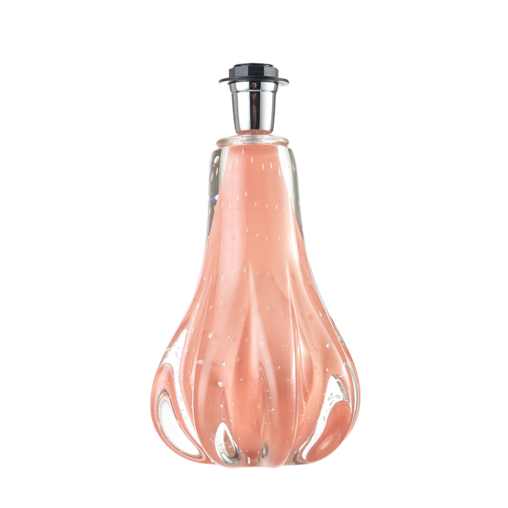 abajur murano vendome quartzo rose still2 sottile casa