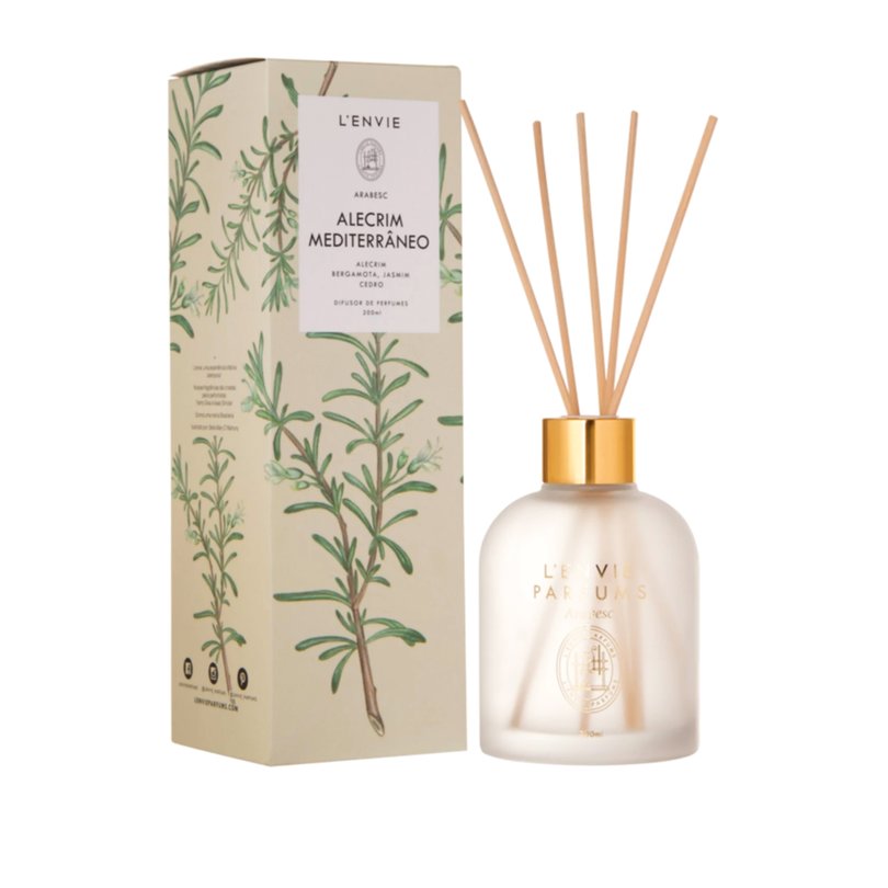 Difusor de Perfume Lenvie   Alecrim MediterrAneo   200 ml Sottile Casa Still 3
