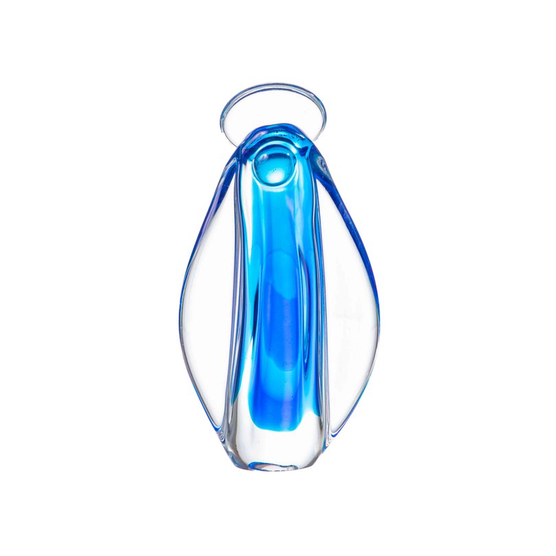 imagem santa cristal murano p azul still sottile casa