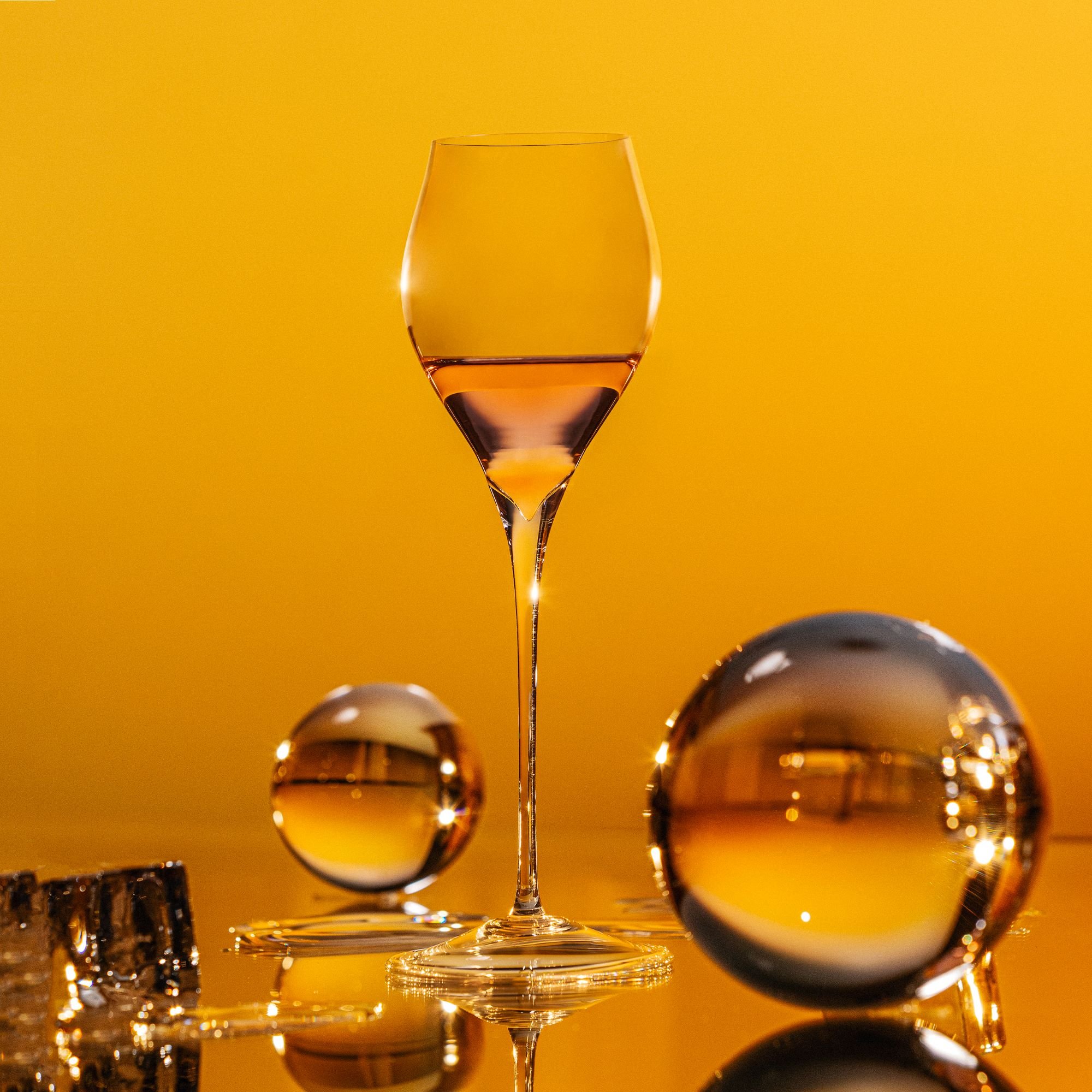 02 taca de cristal p champagne nouveau strauss 260ml incolor sottile casa still