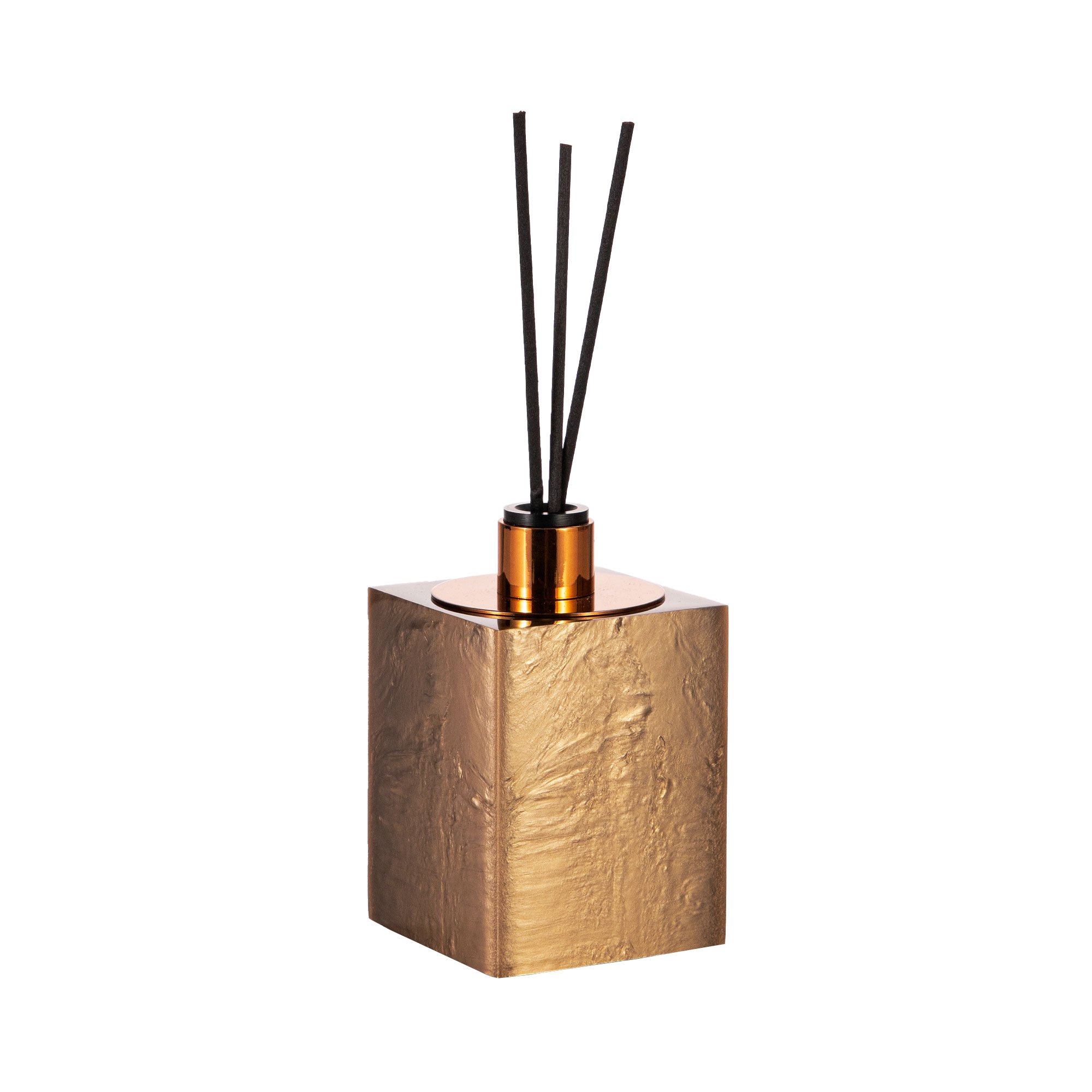 porta difusor ambientes resina champagne red gold still sottile casa