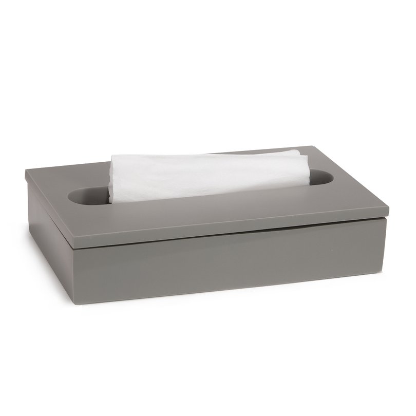 porta_lenco_em _resina_cinza