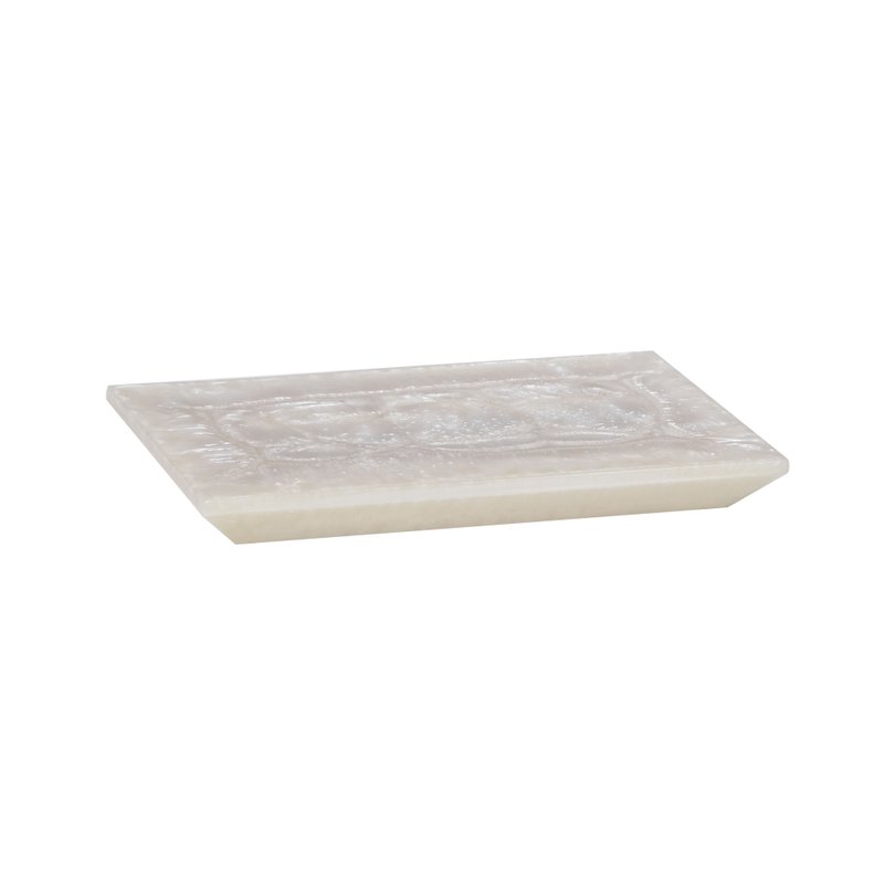bandeja slim resina 200x120mm madreperola still sottile casa