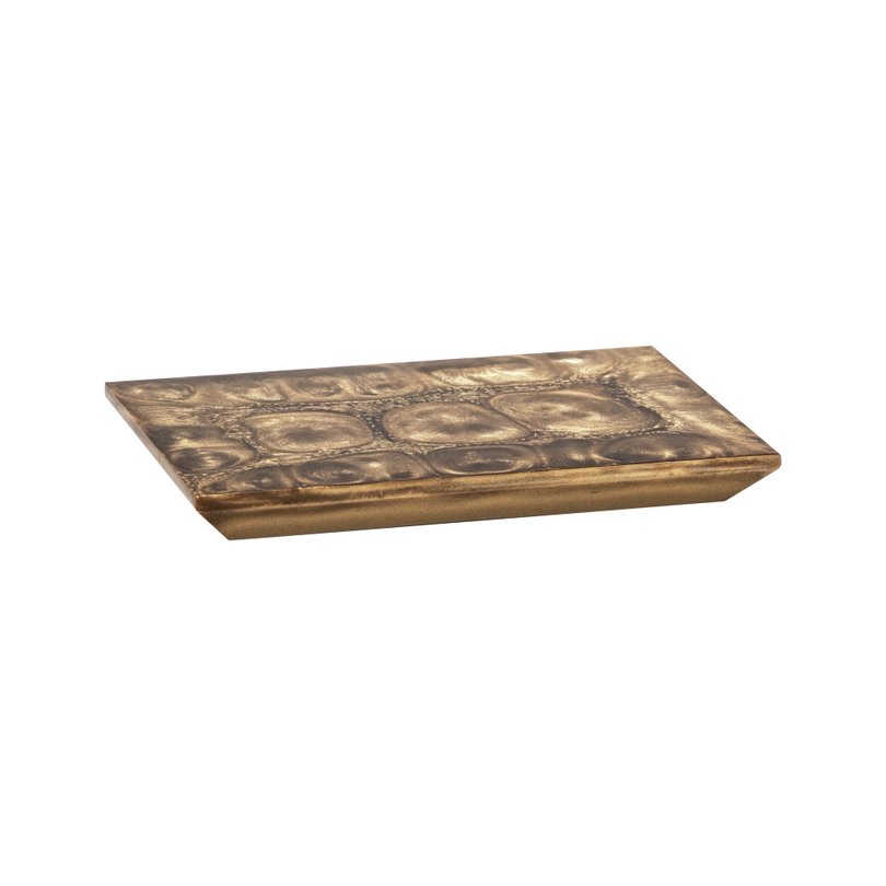 bandeja slim resina 200x120mm champagne still sottile casa