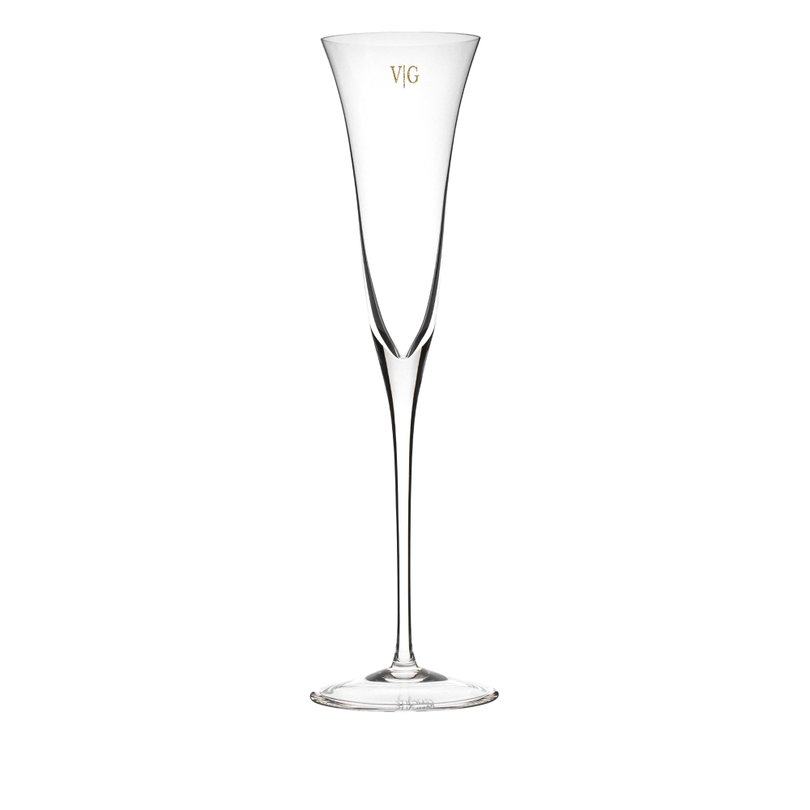 taca cristal strauss champagne 150ml incolor monograma still sottile casa