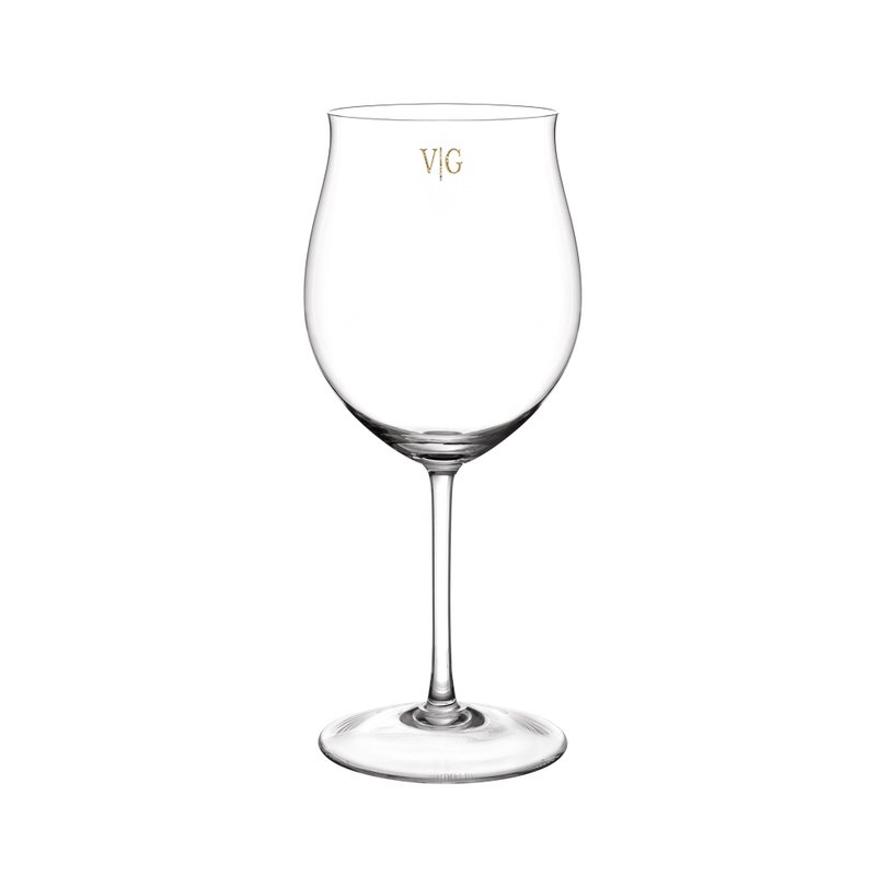 taca cristal bourgogne incolor monograma still sottile casa