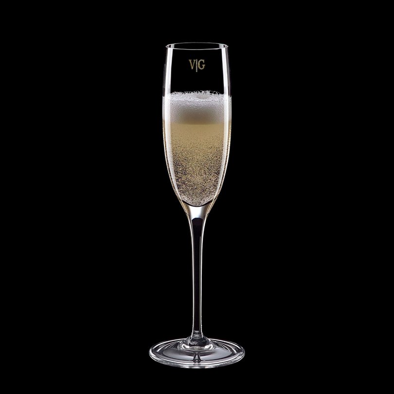 02 taca de cristal p prosecco strauss 210ml incolor
