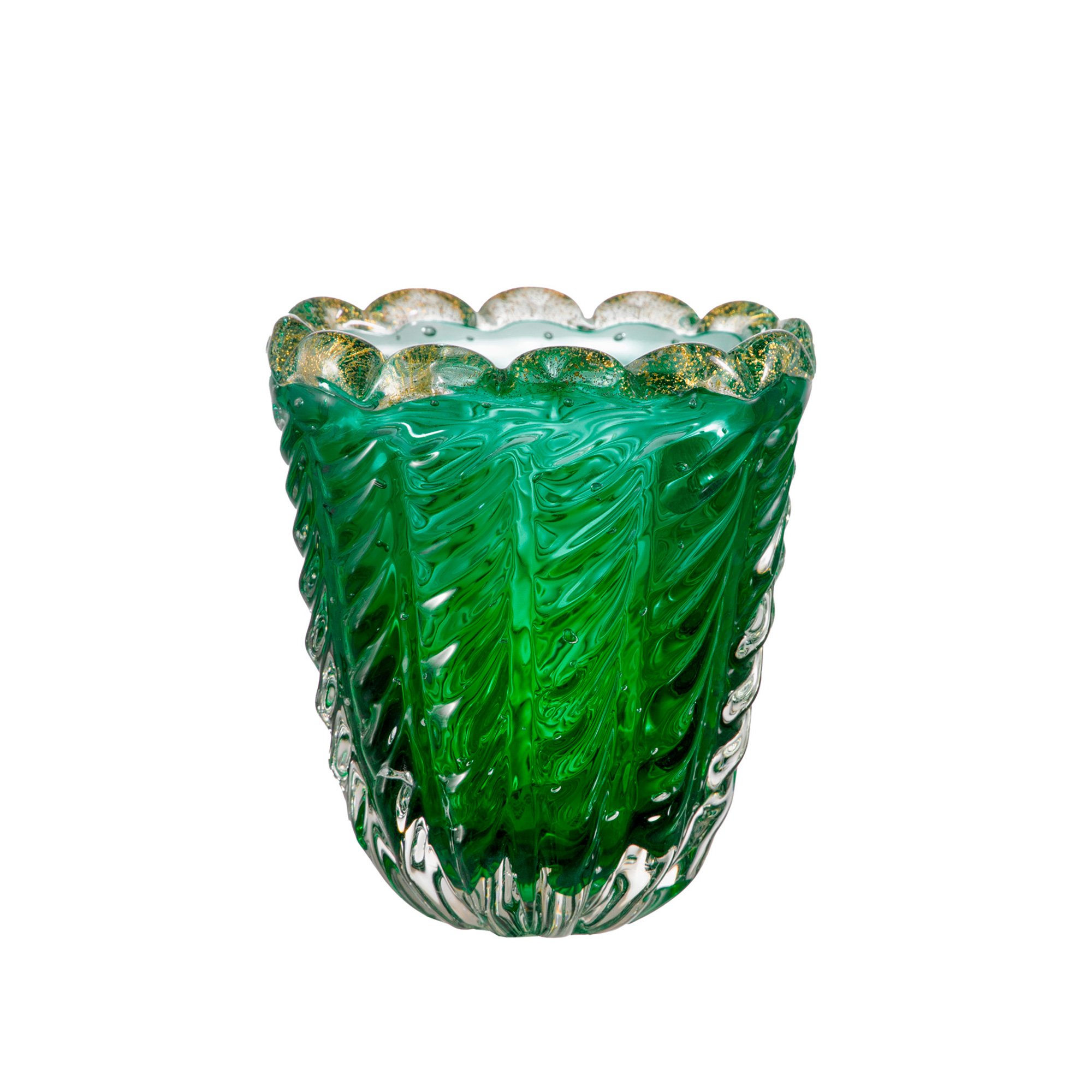 01 vaso murano dubai iv p verde folha