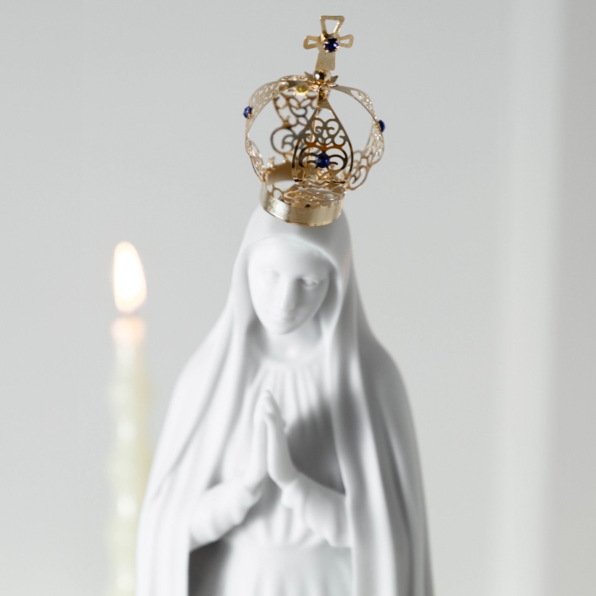 imagem nossa senhora de fatima coroa g sottile casa
