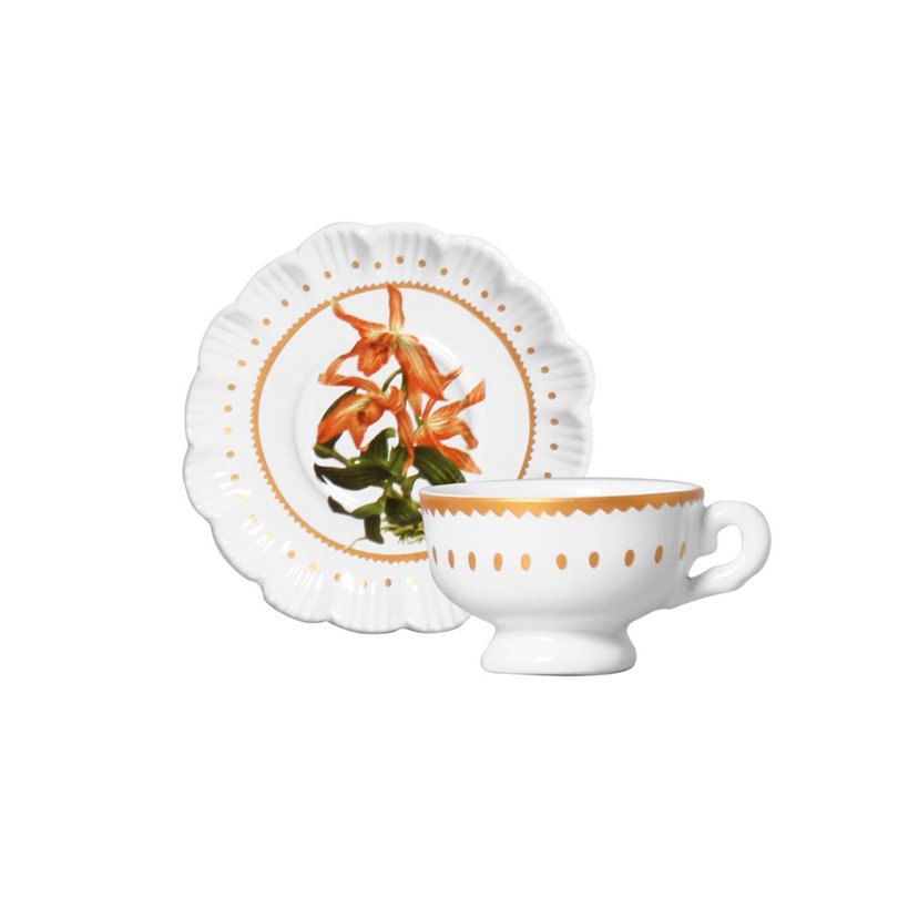 Jogo de 06 XAcaras de CafA c Pires CerAmica 100ml   Valentina Sottile Casa Still_1