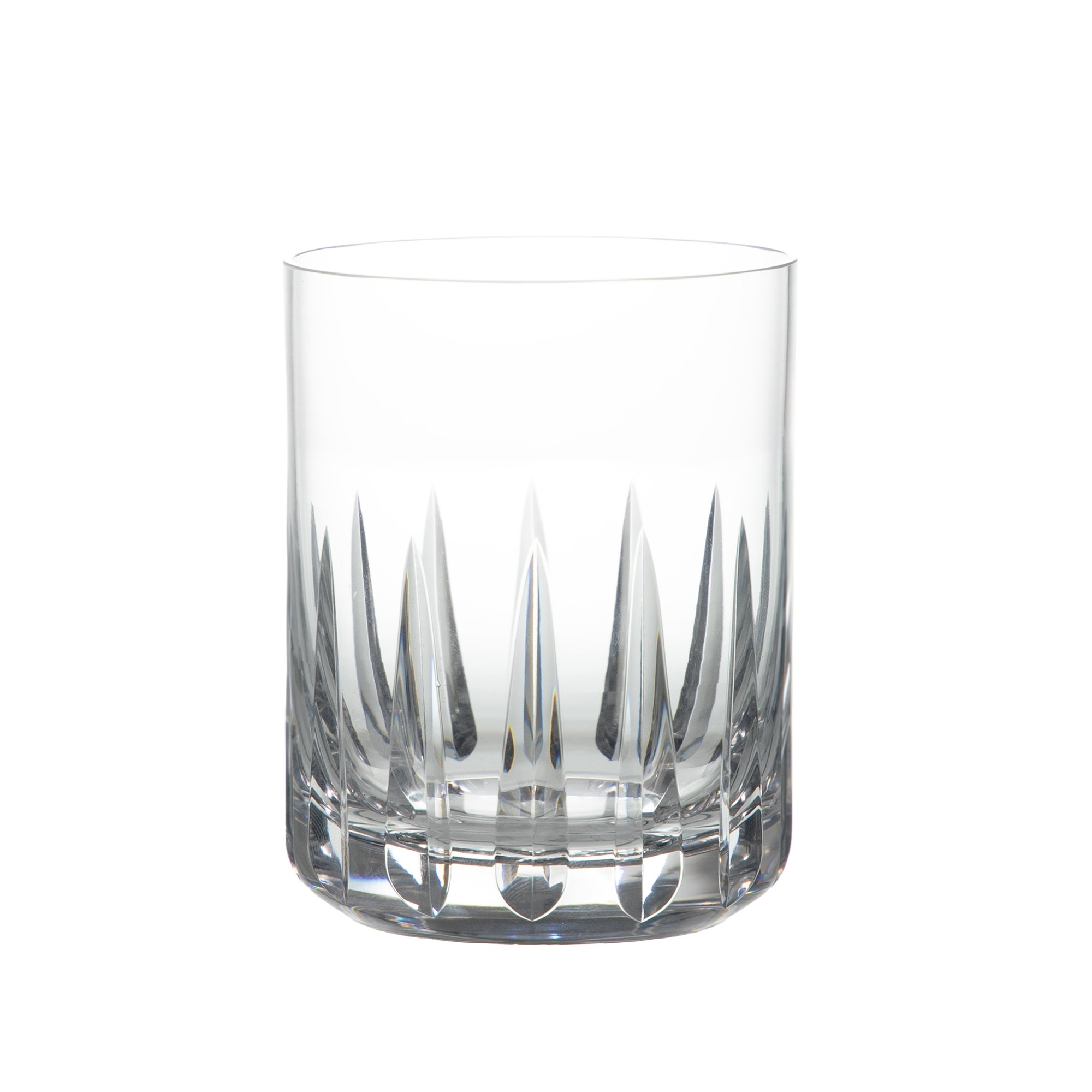 01 copo de cristal lapidado 59 p whisky on the rocks 320ml incolor