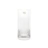 05 copo de cristal lapidado long drink transparente