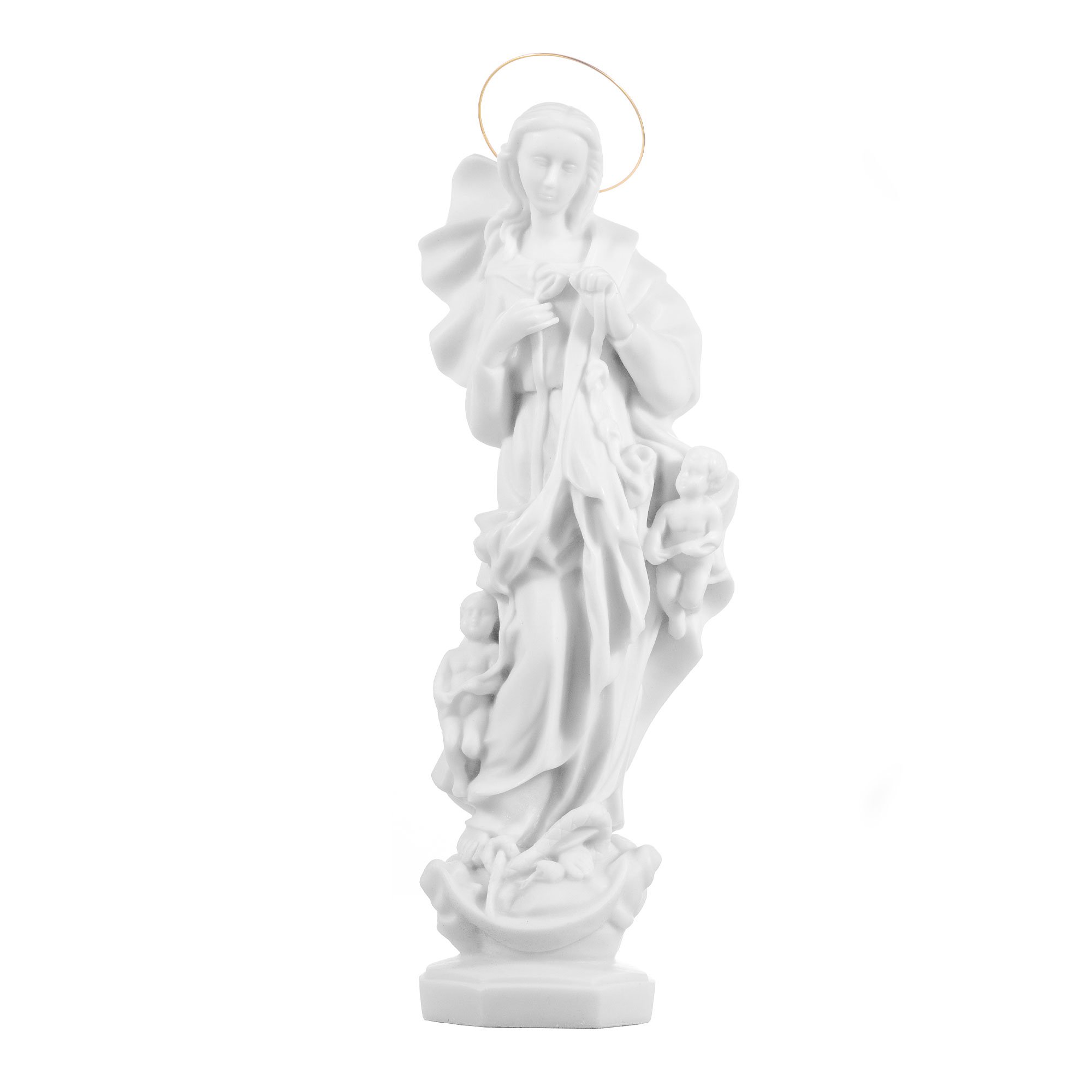 01 imagem nossa senhora desatadora dos nos c aureola ouro