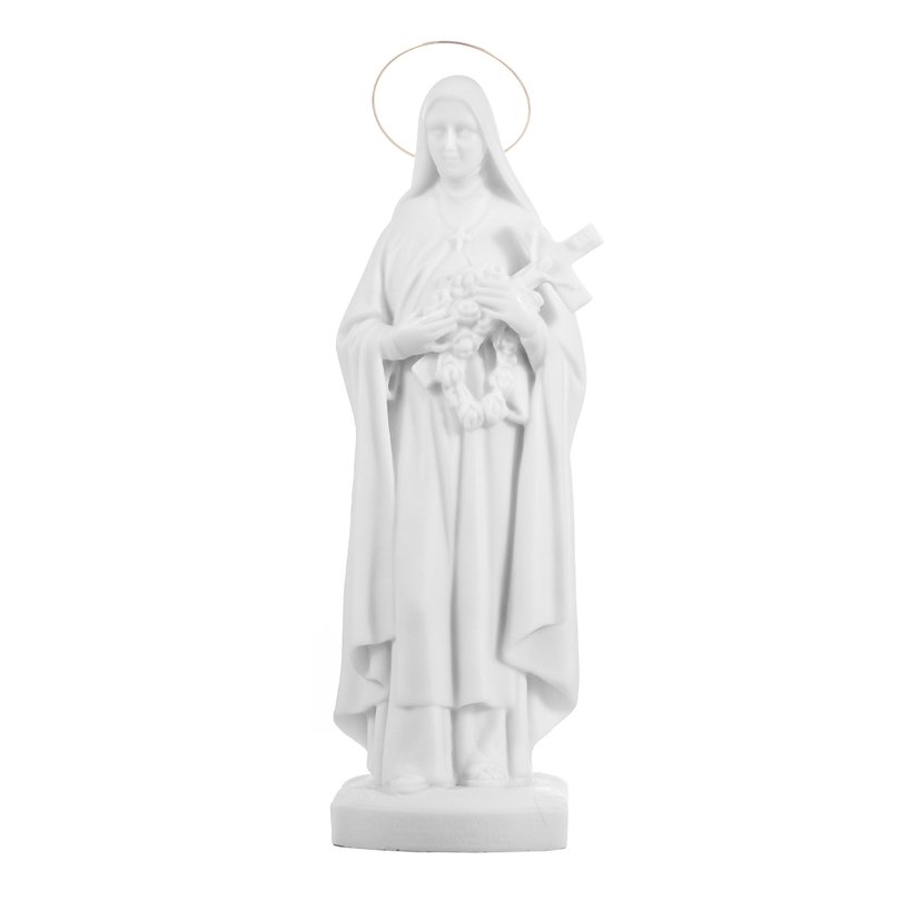 01 imagem santa terezinha c aureola ouro