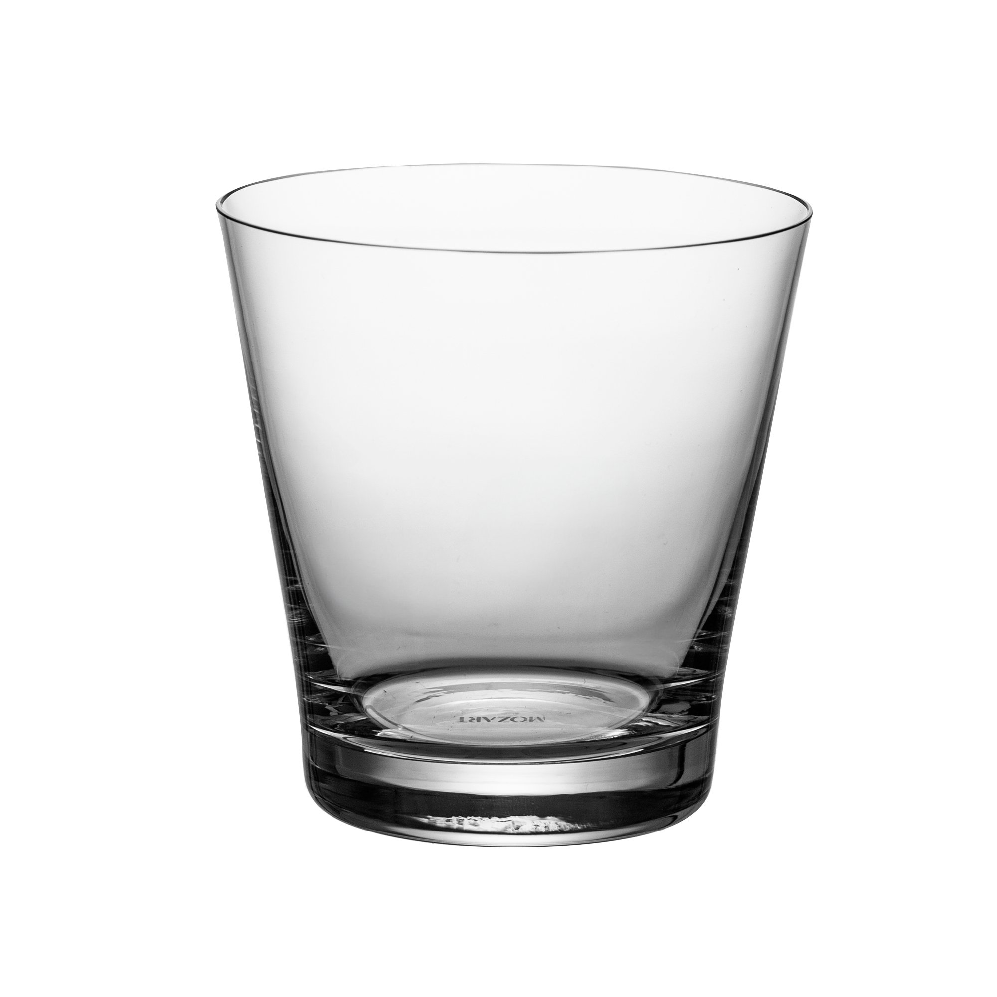 01 copo de cristal liso p agua 260ml incolor