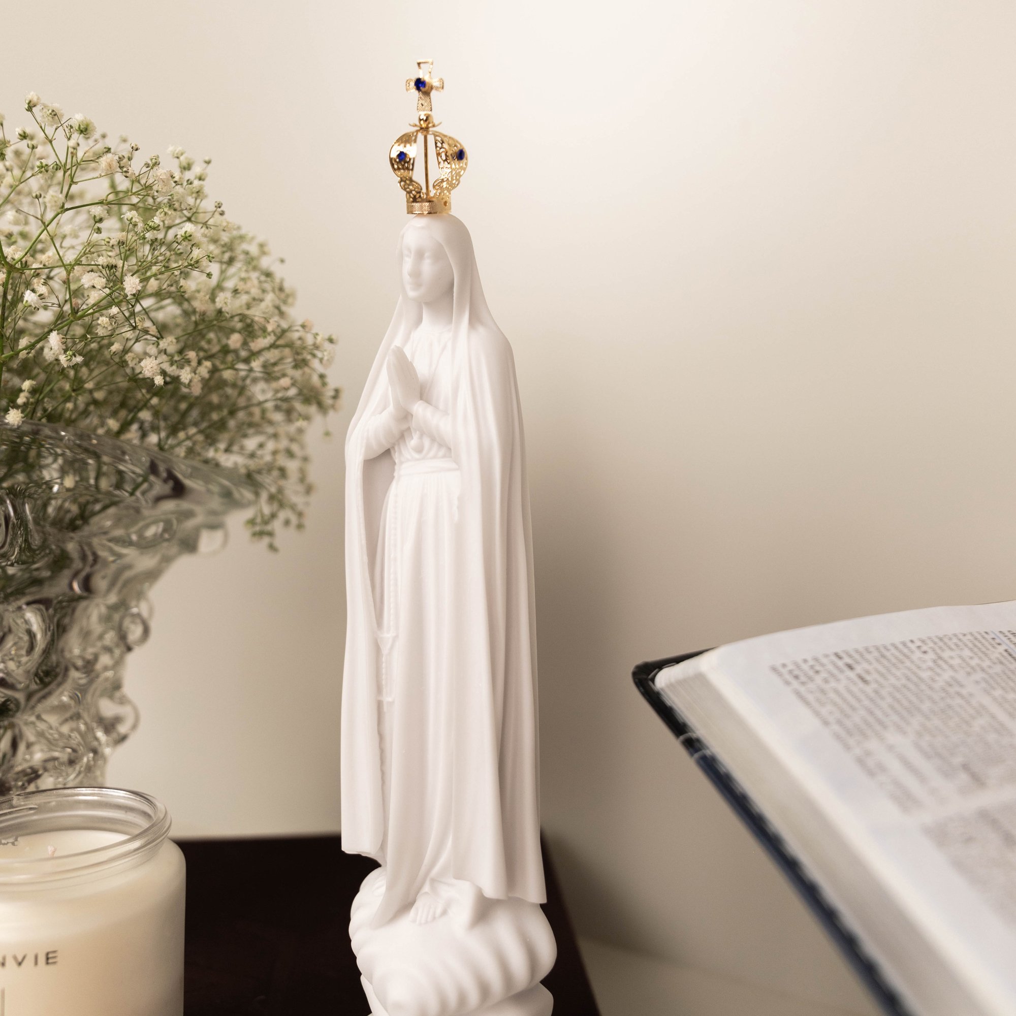 imagem nossa senhora de fatima coroa