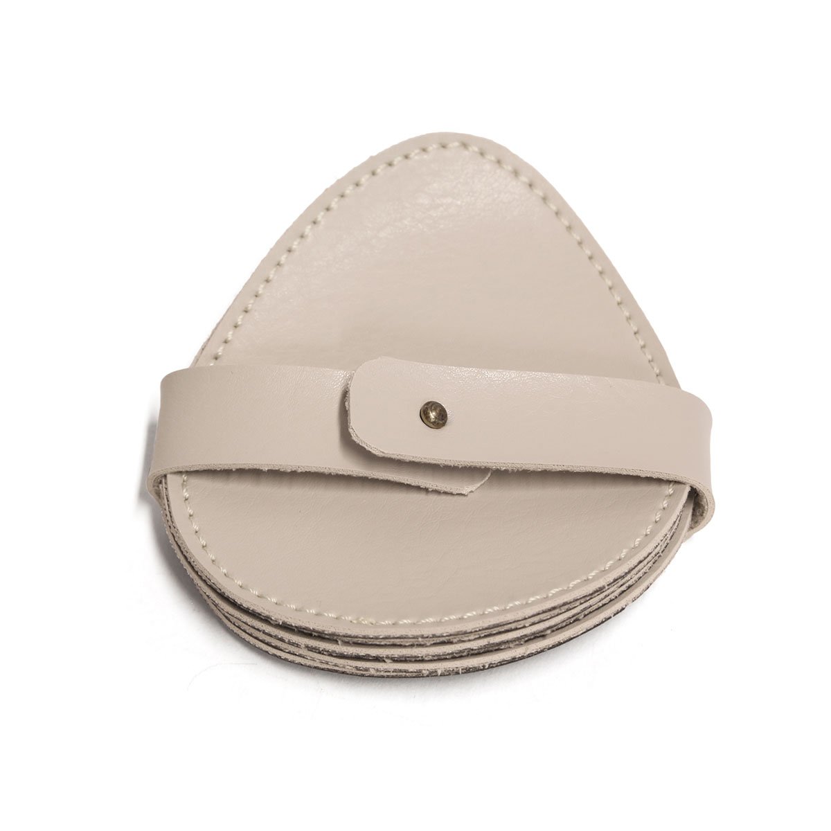 jogo 06 porta copos pop em couro pu gelo sottile casa still