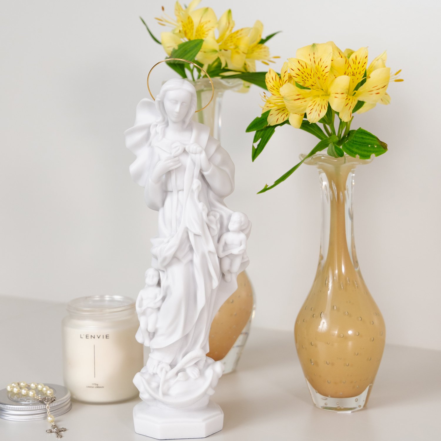 03 imagem nossa senhora desatadora dos nos c aureola ouro