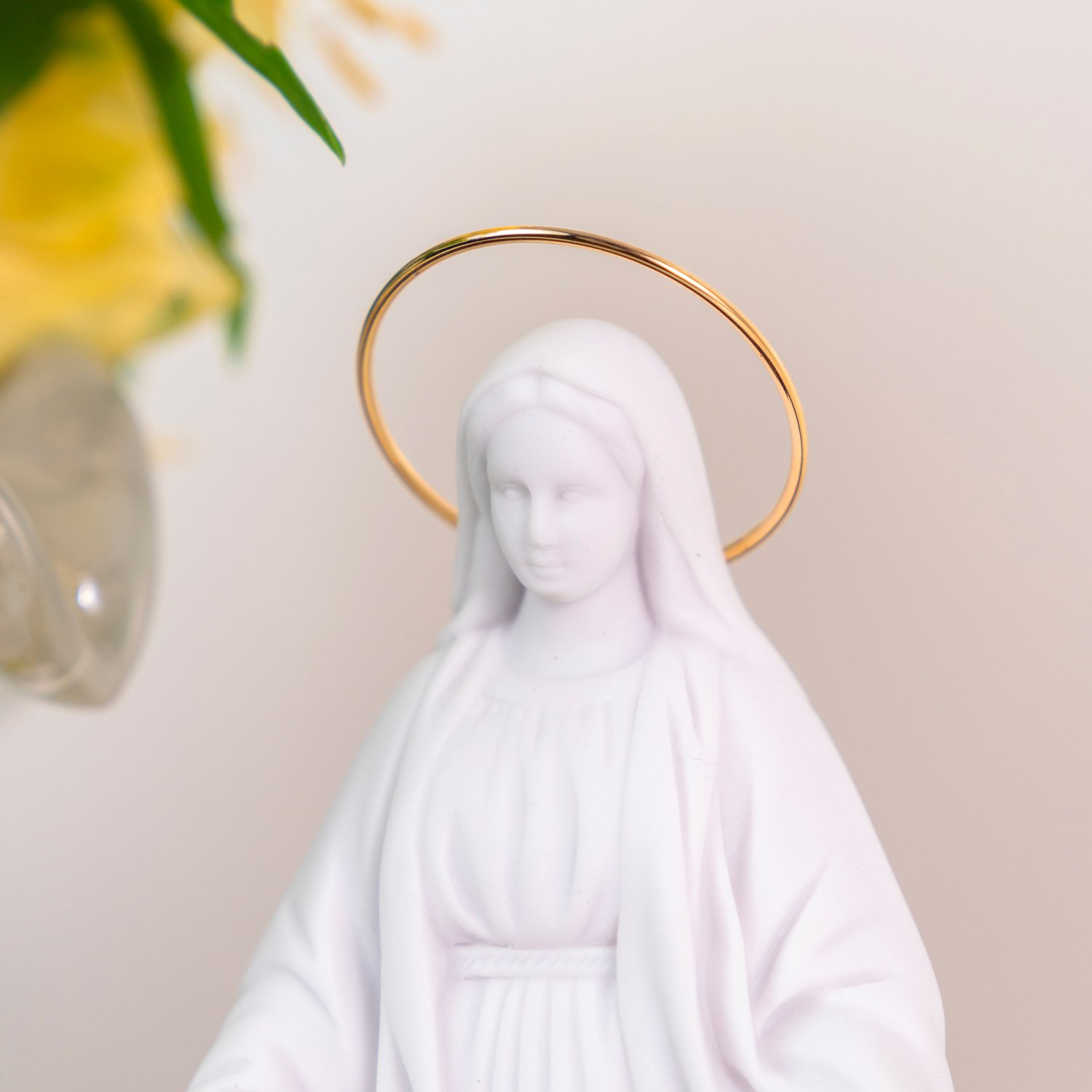 03 imagem nossa senhora das gracas c aureola ouro p