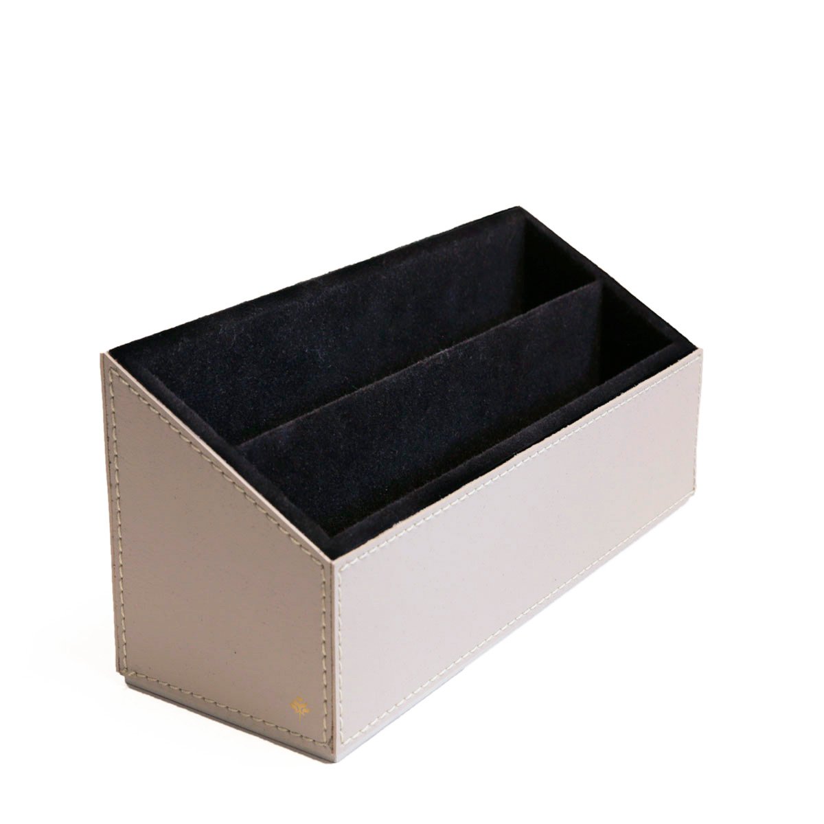 03 porta correspondencia em couro pu gelo